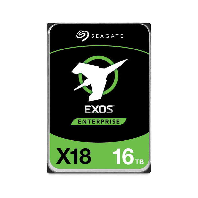 Seagate Exos X18 16TB 3.5" HDD - مساحة تخزين